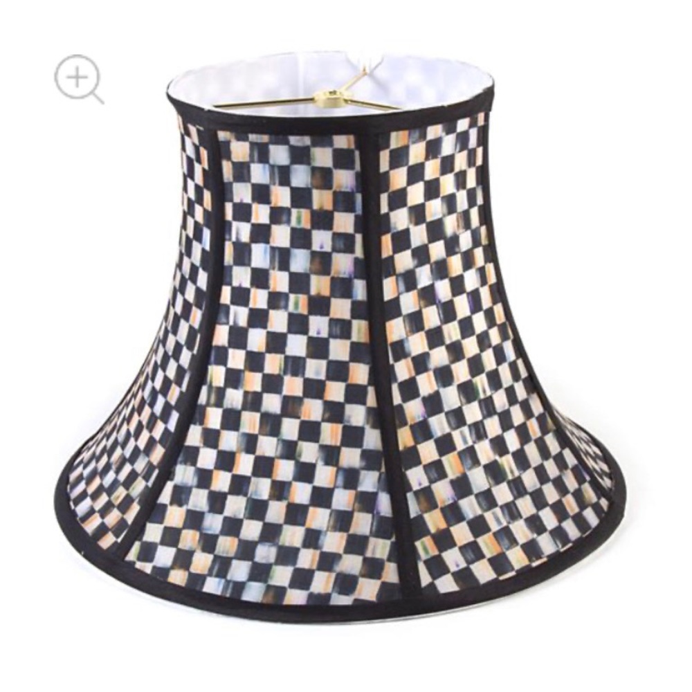 Mackenzie Childs Courtly Check Shade - Large